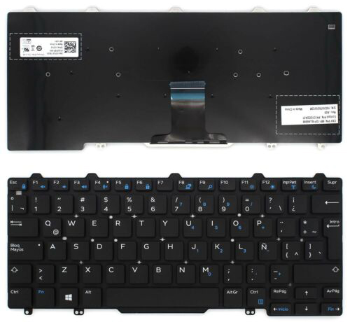 Erstatte tastatur Dell  til Latitude-E7250 