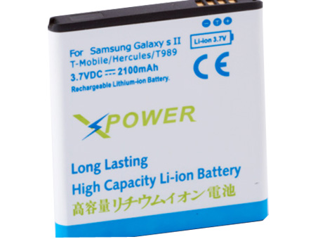 Erstatte Mobiltelefon batteri SAMSUNG  til Galaxy S II Hercules AT&T 