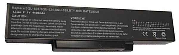 Erstatte Bærbar Batteri Asus  til A9500 