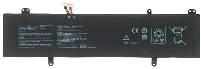 Erstatte Bærbar Batteri asus  til VivoBook-14-X411UA 