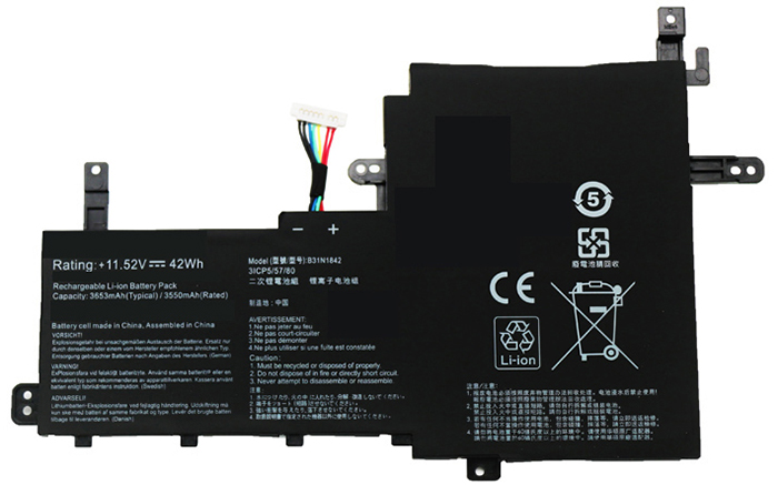 Erstatte Bærbar Batteri ASUS  til VivoBook-15-X531FL-Series 