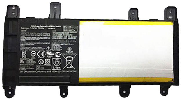 Erstatte Bærbar Batteri asus  til VivoBook-X756UV-TY119T 