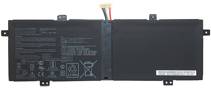 Erstatte Bærbar Batteri ASUS  til ZenBook-14-UM431DA-Series 