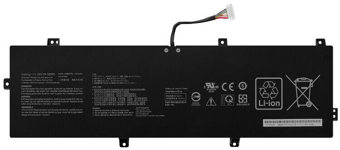 Erstatte Bærbar Batteri ASUS  til Zenbook-14-UX433FQ 