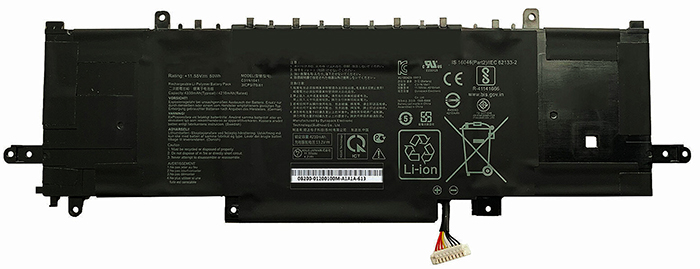 Erstatte Bærbar Batteri asus  til ZenBook-14-UX434IQ 