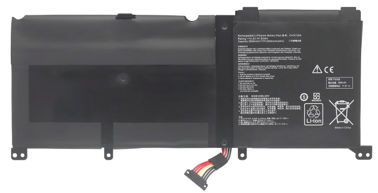 Erstatte Bærbar Batteri asus  til Zenbook-Pro-UX501JW-Series 