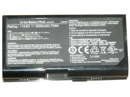 Erstatte Bærbar Batteri Asus  til 70-NFU1B1300Z 