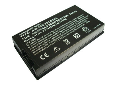 Erstatte Bærbar Batteri asus  til X61SL 