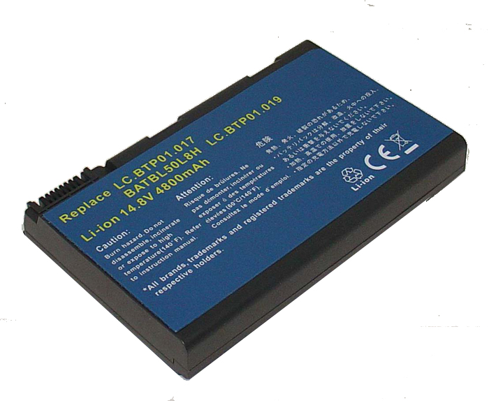 Erstatte Bærbar Batteri acer  til Aspire 9804WKMi 