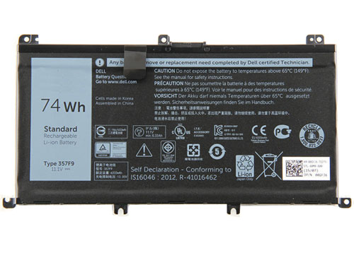 Erstatte Bærbar Batteri Dell  til Inspiron-15-7759 