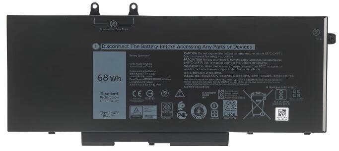 Erstatte Bærbar Batteri Dell  til Latitude-5410-Series 