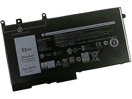 Erstatte Bærbar Batteri Dell  til Latitude-5290 