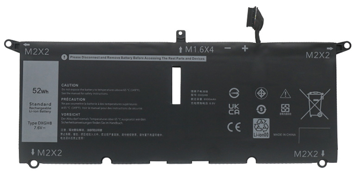 Erstatte Bærbar Batteri DELL  til HK6N5 