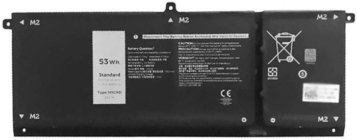 Erstatte Bærbar Batteri DELL  til Inspiron-5408 