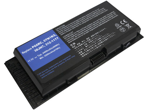 Erstatte Bærbar Batteri Dell  til Precision M4600 