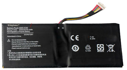 Erstatte Bærbar Batteri GIGABYTE  til GNG-E20 