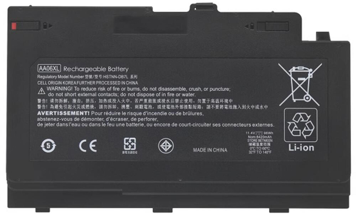 Erstatte Bærbar Batteri HP  til ZBOOK-17-G4-2DQ25US 