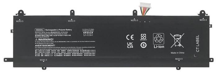 Erstatte Bærbar Batteri HP  til Spectre-X360-15-EB0520NA 