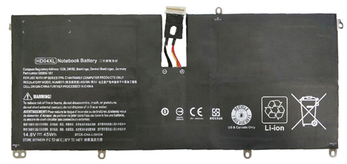 Erstatte Bærbar Batteri HP   til Ultrabook-13-2121tu 