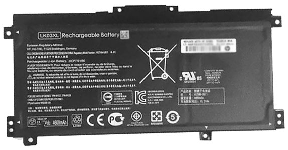 Erstatte Bærbar Batteri hp  til Envy-X360-15-BP013TX 