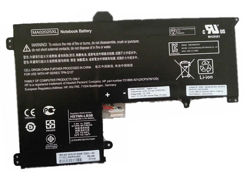 Erstatte Bærbar Batteri HP   til MA02025XL 