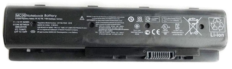Erstatte Bærbar Batteri HP   til 807231-001 