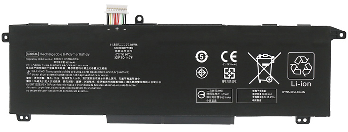 Erstatte Bærbar Batteri hp  til Spectre-X360-15-en0021AX 