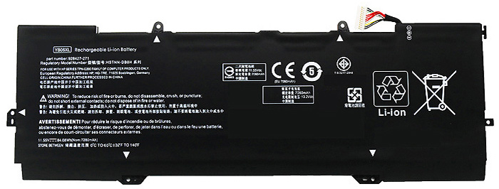 Erstatte Bærbar Batteri HP   til Spectre-X360-15-CH075NR 