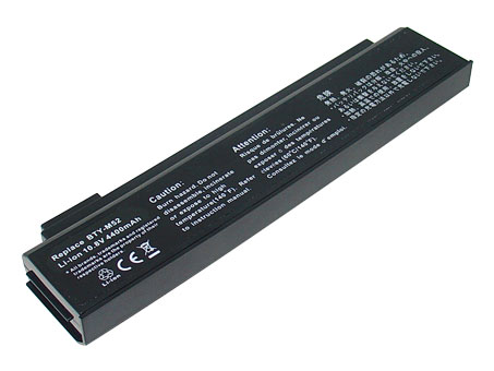 Erstatte Bærbar Batteri msi  til Megabook L740 