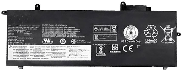 Erstatte Bærbar Batteri LENOVO  til ThinkPad-X280-20KES01S00 