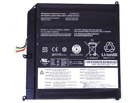 Erstatte Bærbar Batteri Lenovo  til ThinkPad-X1-Helix-Series 