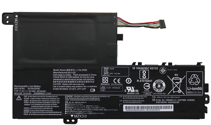 Erstatte Bærbar Batteri LENOVO  til IdeaPad-320S-14IKB(80X400AHGE) 