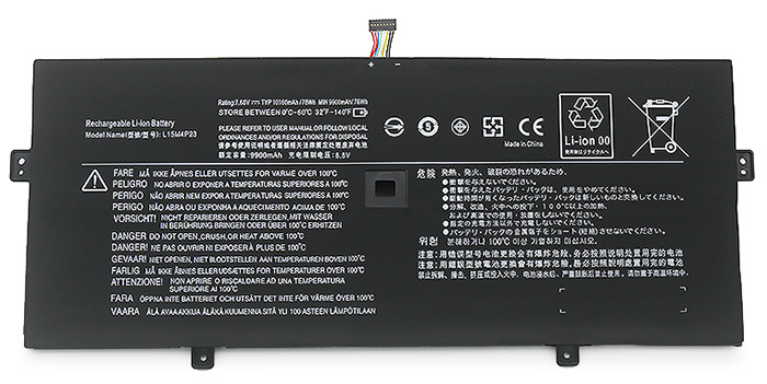 Erstatte Bærbar Batteri lenovo  til Yoga-910-13IKB-Series 