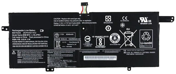 Erstatte Bærbar Batteri LENOVO  til IdeaPad-720S-13IKBR 