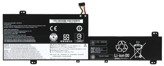 Erstatte Bærbar Batteri Lenovo  til IdeaPad-FLEX-5-15IIL05-81X3 