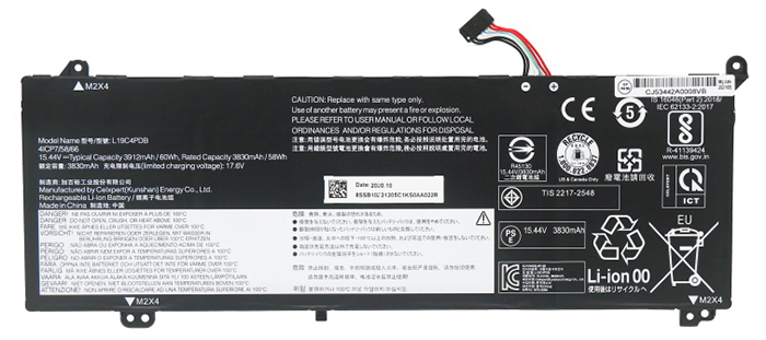Erstatte Bærbar Batteri LENOVO  til ThinkBook-14-G3-ACL 