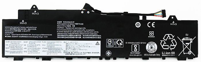 Erstatte Bærbar Batteri lenovo  til IdeaPad-5-14ITL05-Series 