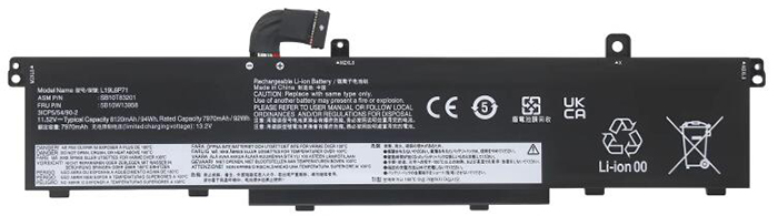 Erstatte Bærbar Batteri Lenovo  til ThinkPad-T15g-Gen-1 