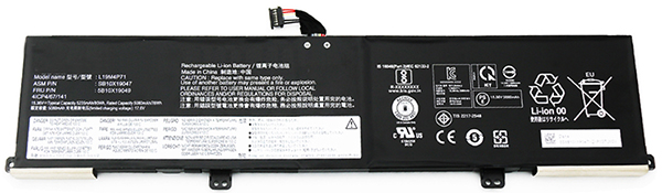 Erstatte Bærbar Batteri Lenovo  til L19M4P71 