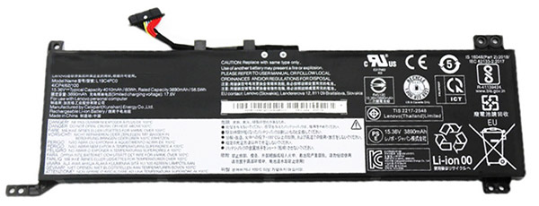 Erstatte Bærbar Batteri Lenovo  til L19L4PC0 
