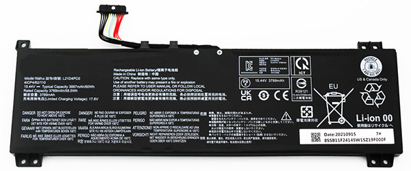 Erstatte Bærbar Batteri LENOVO  til L21D4PC0 