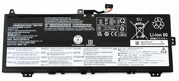 Erstatte Bærbar Batteri LENOVO  til L20C4PG4 