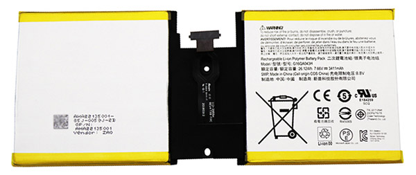 Erstatte Bærbar Batteri MICROSOFT  til Surface-GO-1824-Series 