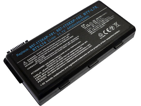 Erstatte Bærbar Batteri msi  til CX600X 