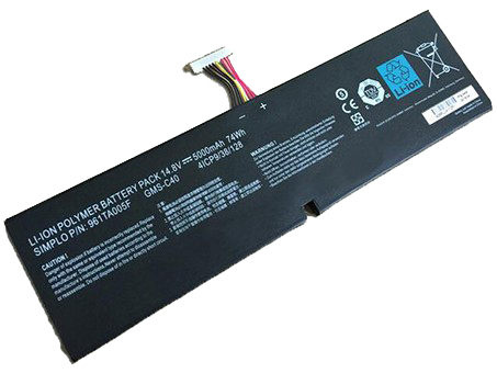 Erstatte Bærbar Batteri RAZER  til Blade-Pro-17-RZ09-0099 